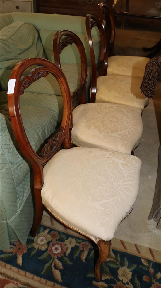 4 dining chairs